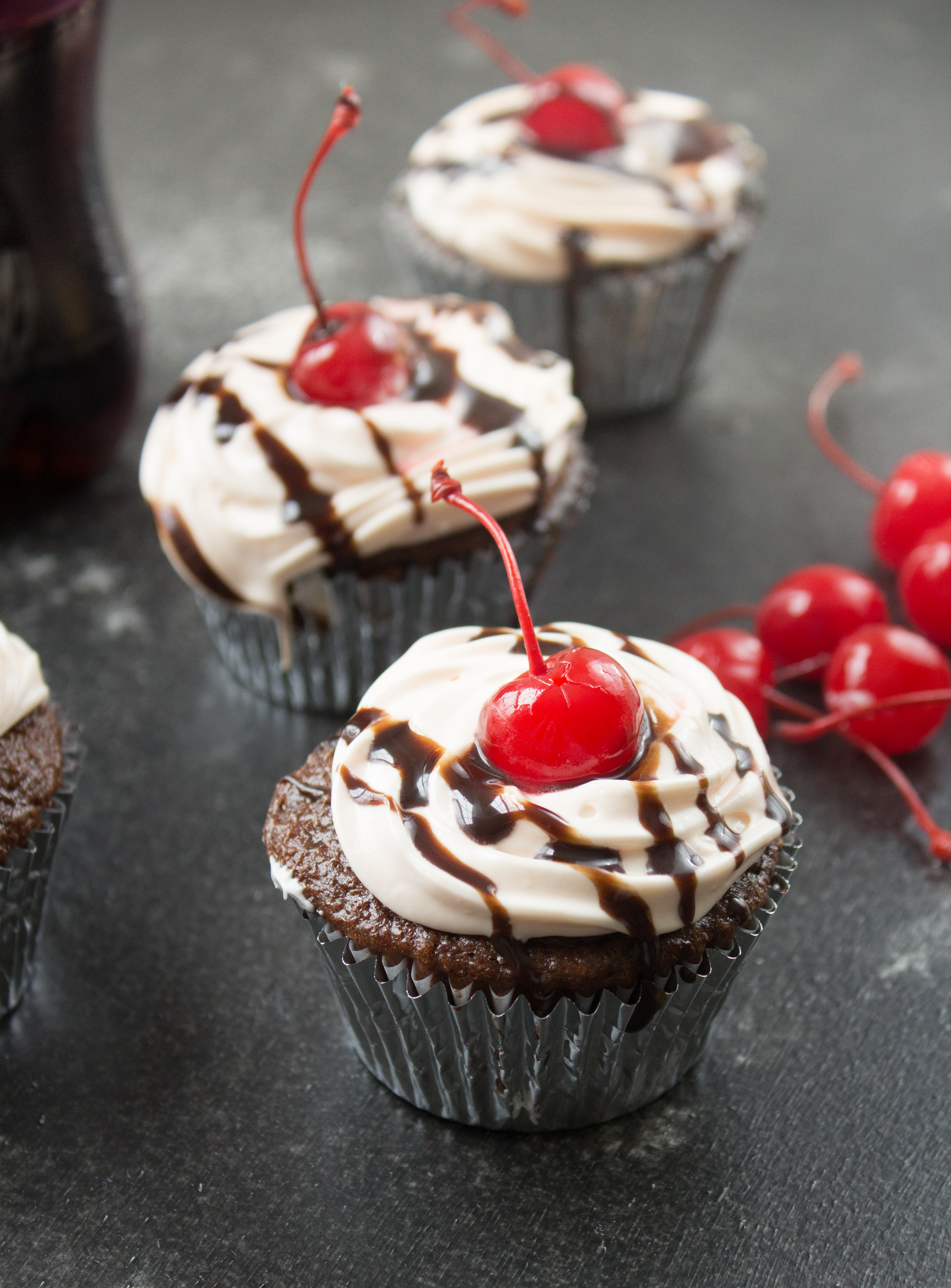 Cherry Coca Cola Cupcakes Recipe