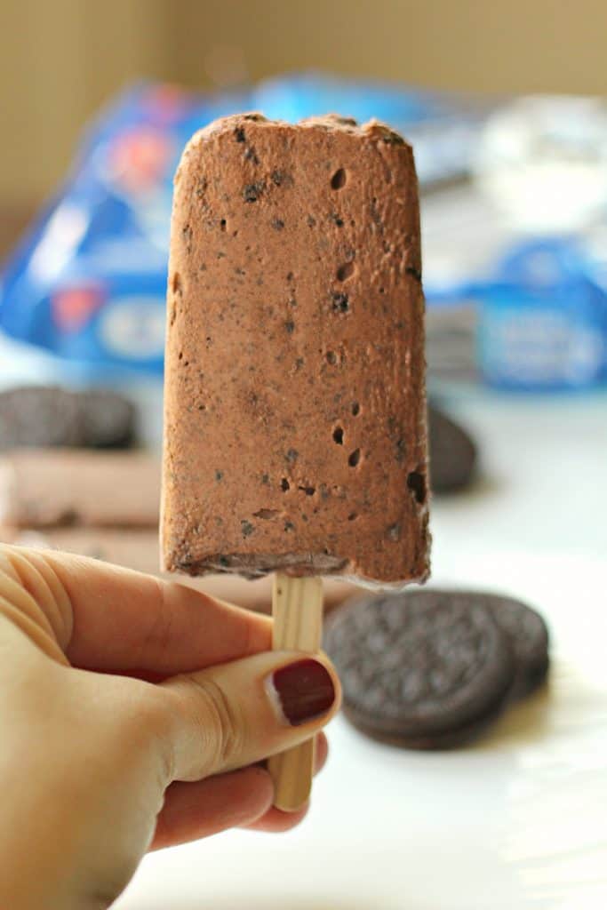 Oreo Pudding Popsicles 3