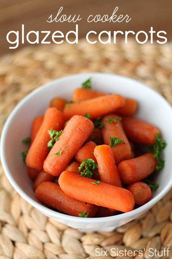 Slow Cooker Glazed Carrots