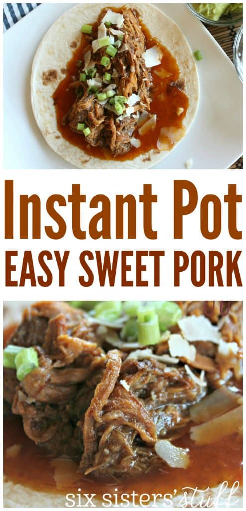 Sweet pork instant pot deals