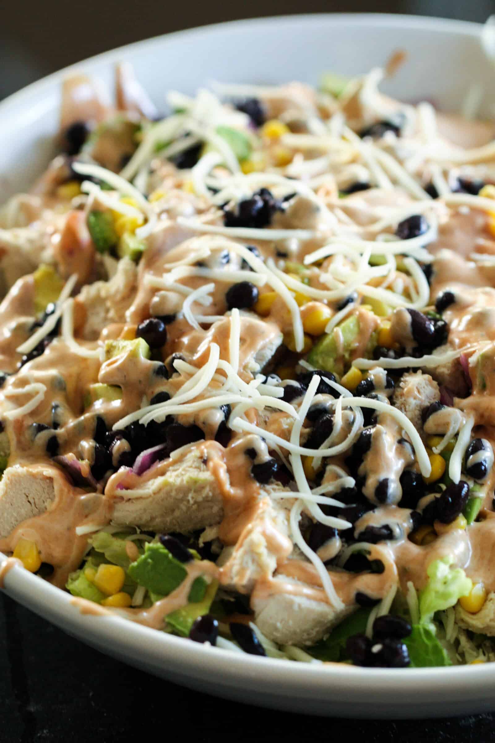 Barbecue Chicken Salad