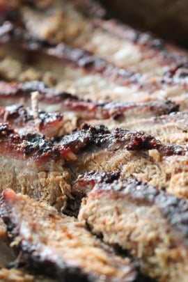 easy smoked brisket - beef brisket everyone loves!