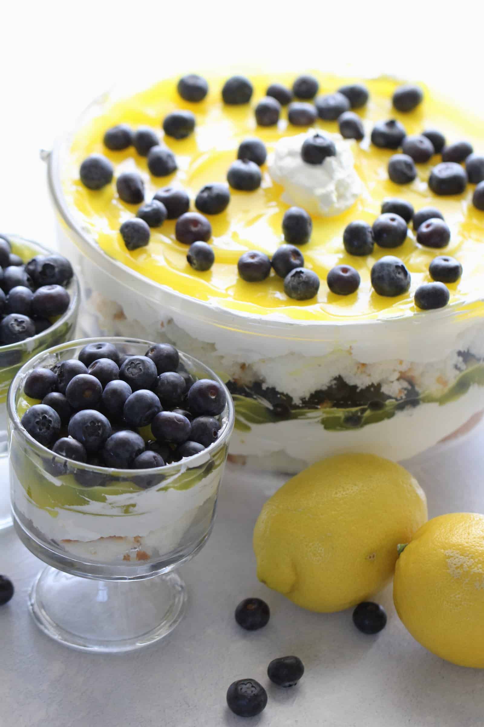 Lemon Blueberry Trifle Recipe