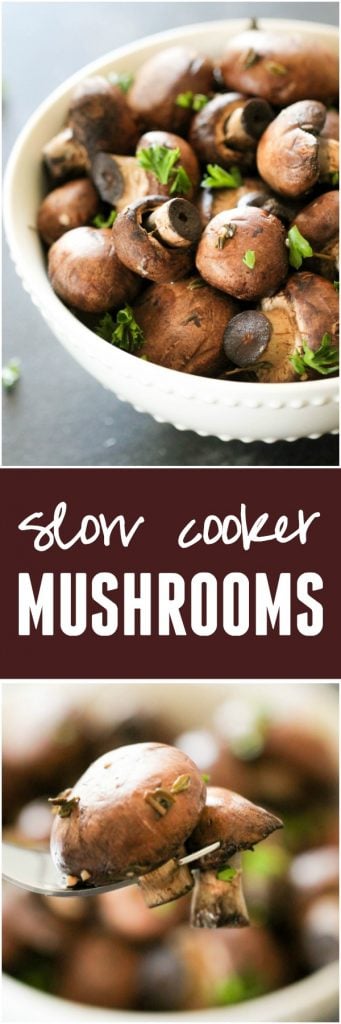 Slow Cooker Mushrooms Six Sisters Stuff