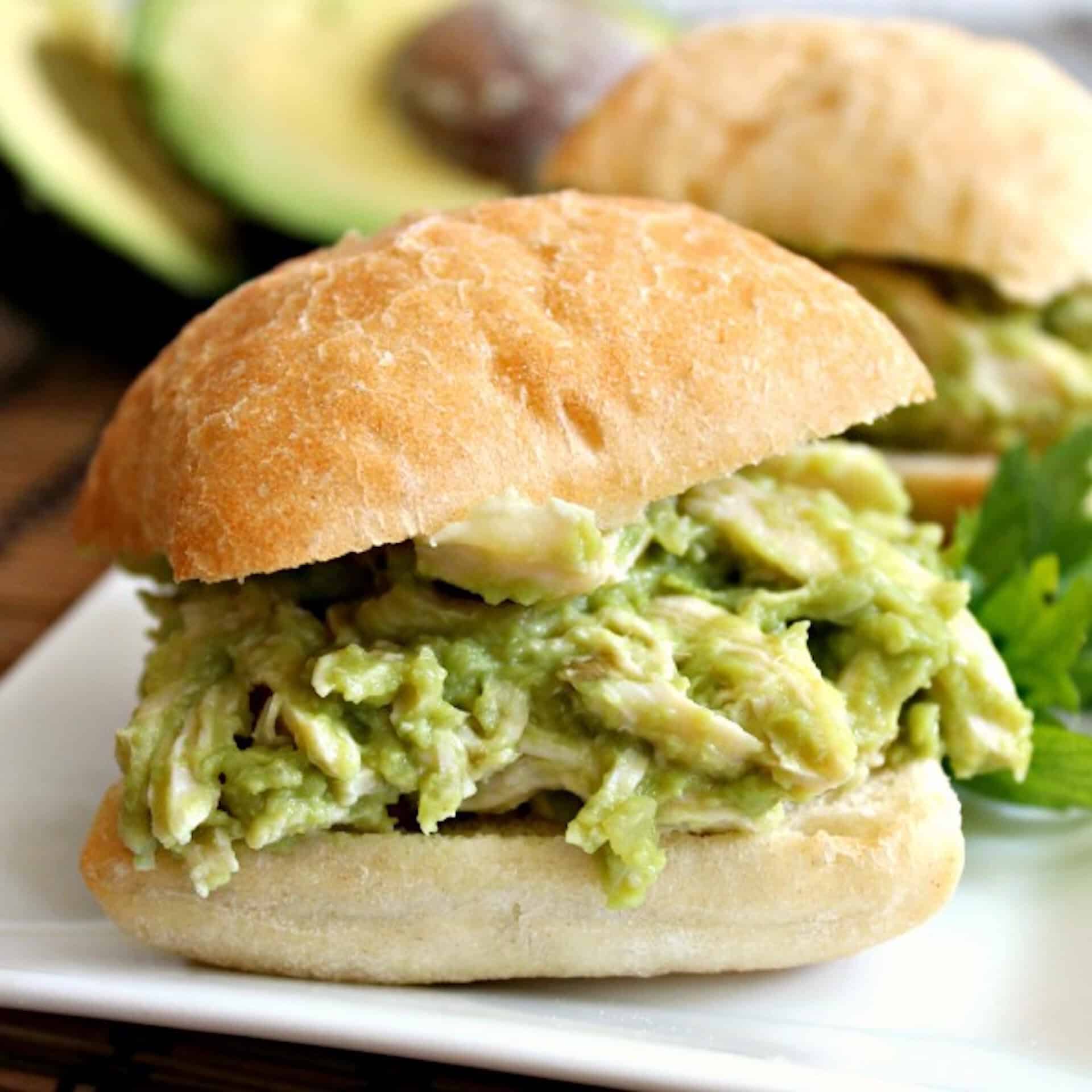 Avocado Chicken Salad Sandwiche