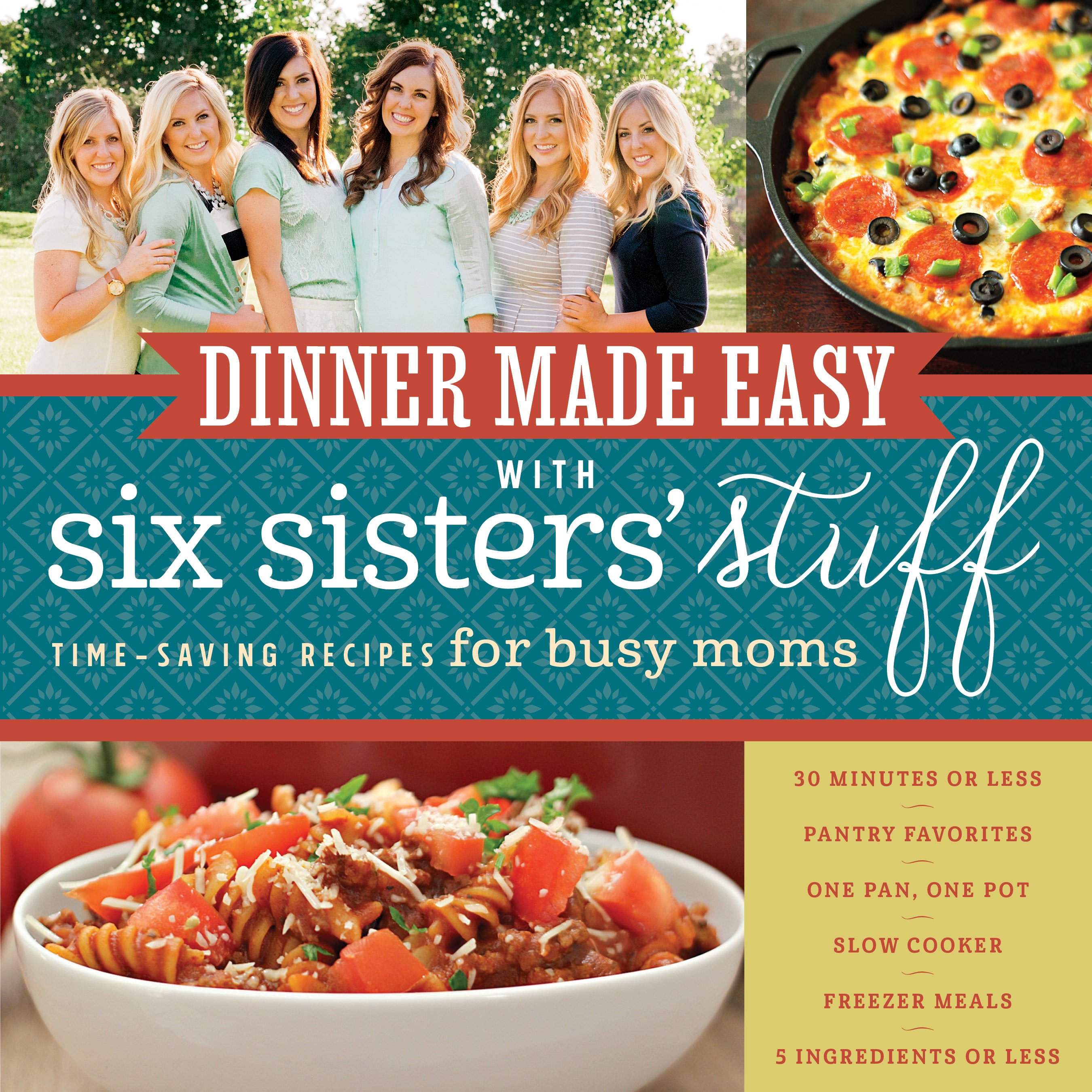 Dinner Made Easy Cook Book from SixSistersStuff.com