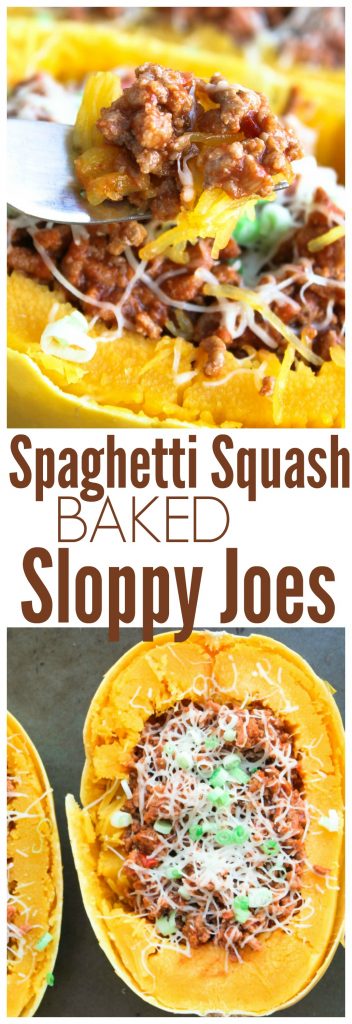 spaghetti squash sloppy joe