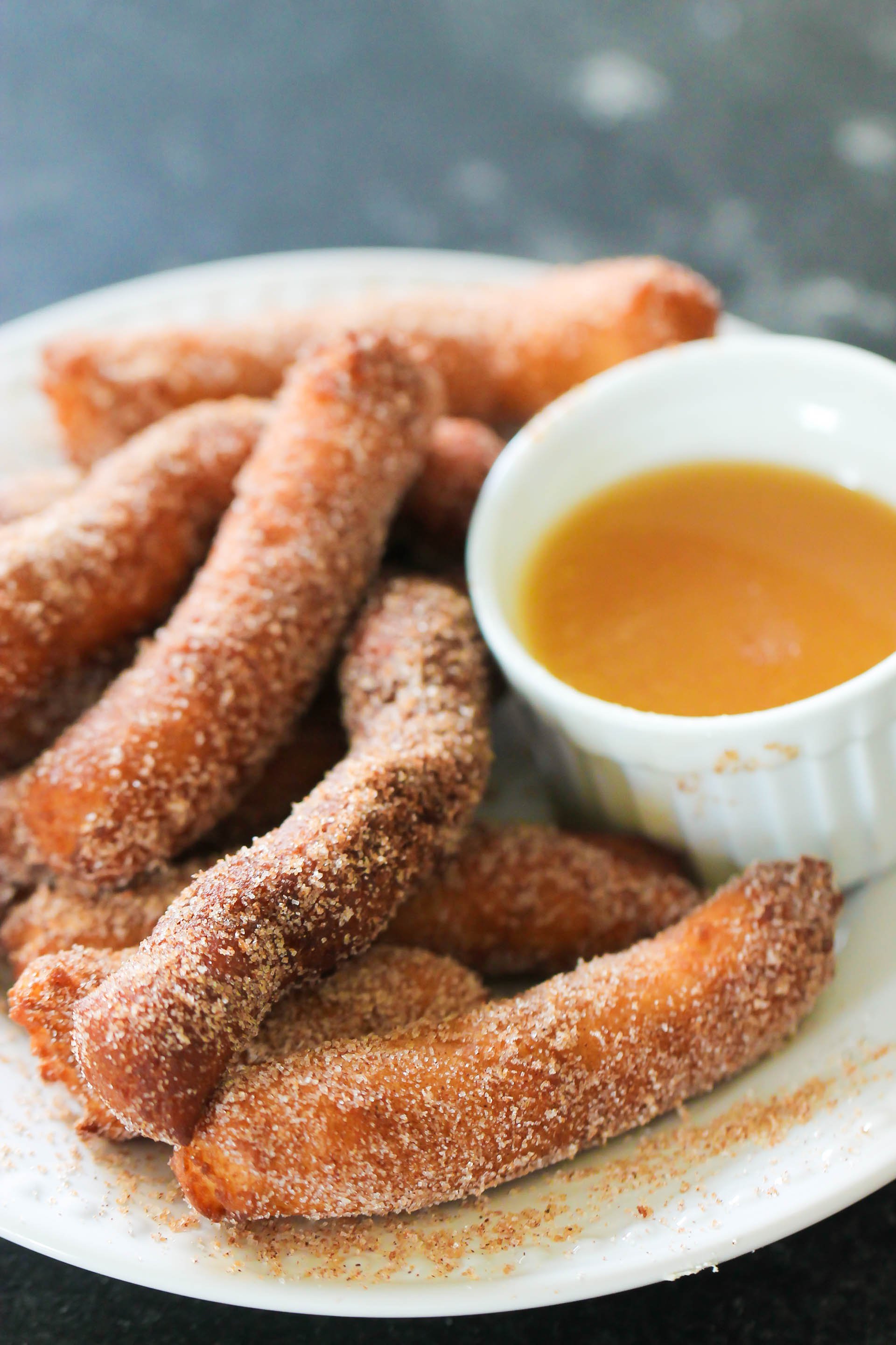 Churro Fries with Honey Butter Sauce Recipe