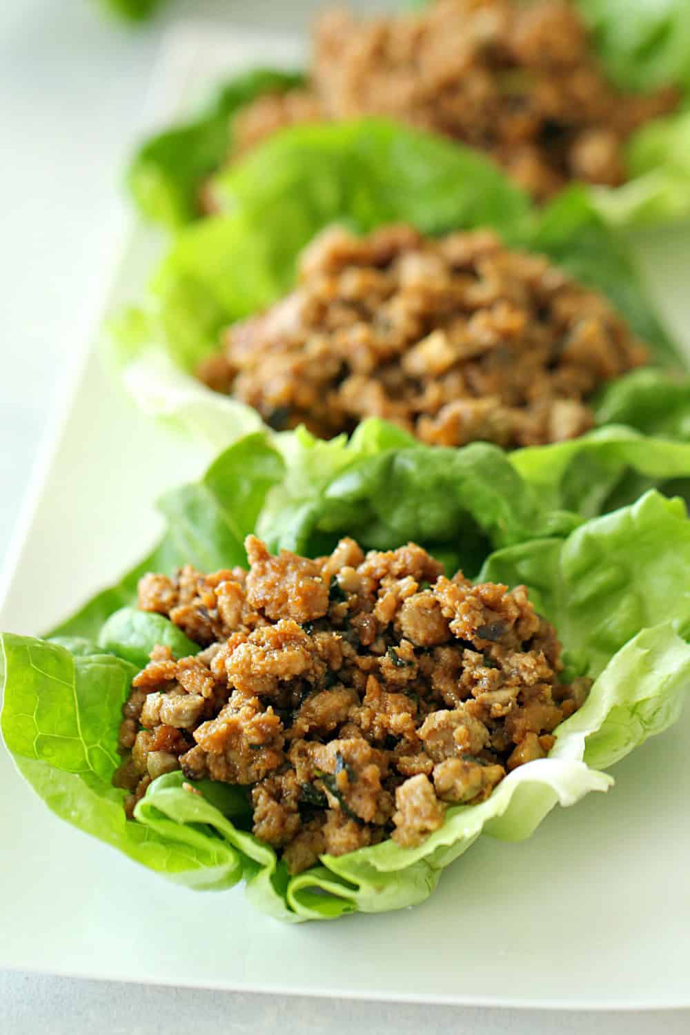 Copycat PF Changs Chicken Lettuce Wraps Recipe