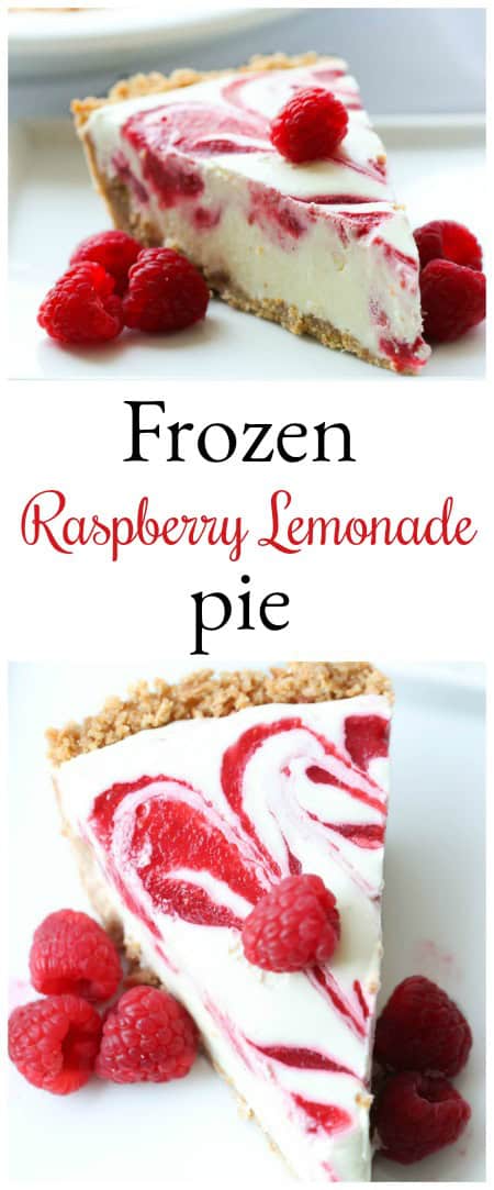 Slice of Frozen Lemonade Pie