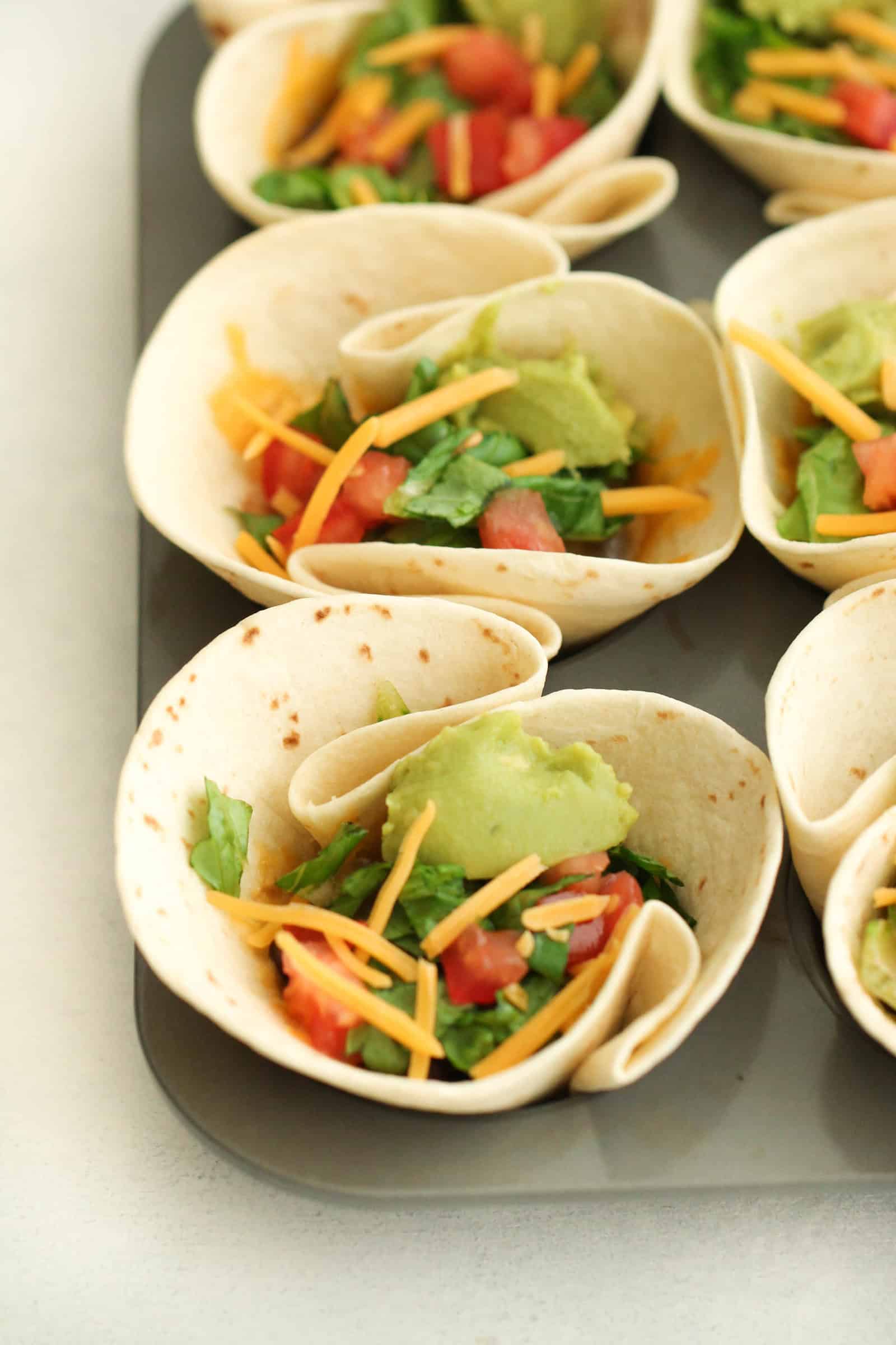 20 Minute Taco Cups Recipe