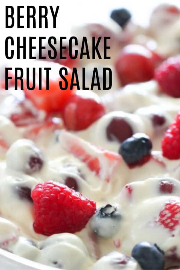 Berry Cheesecake Fruit Salad Recipe