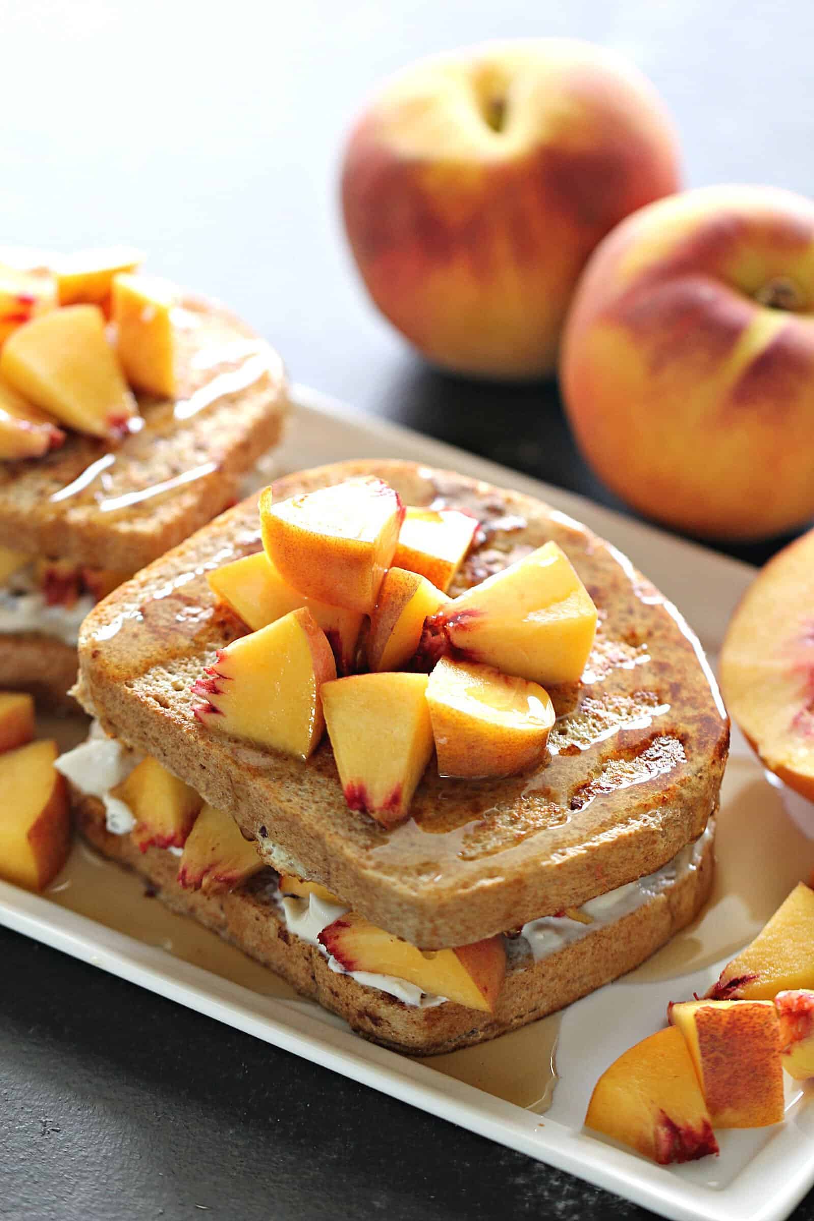 Peaches and Cream French Toast Recipe