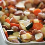 Sheet Pan Chicken Sausage and Vegetables