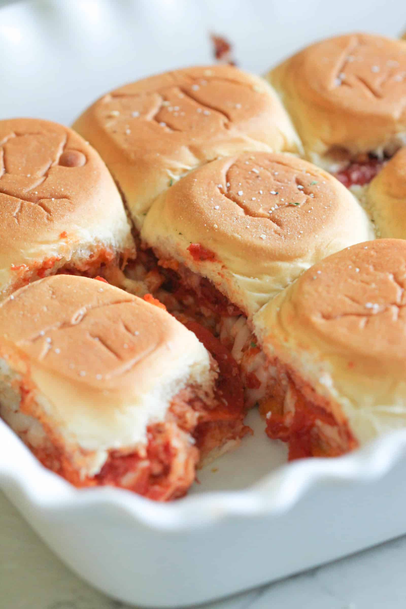 Pepperoni Pizza Sliders Recipe
