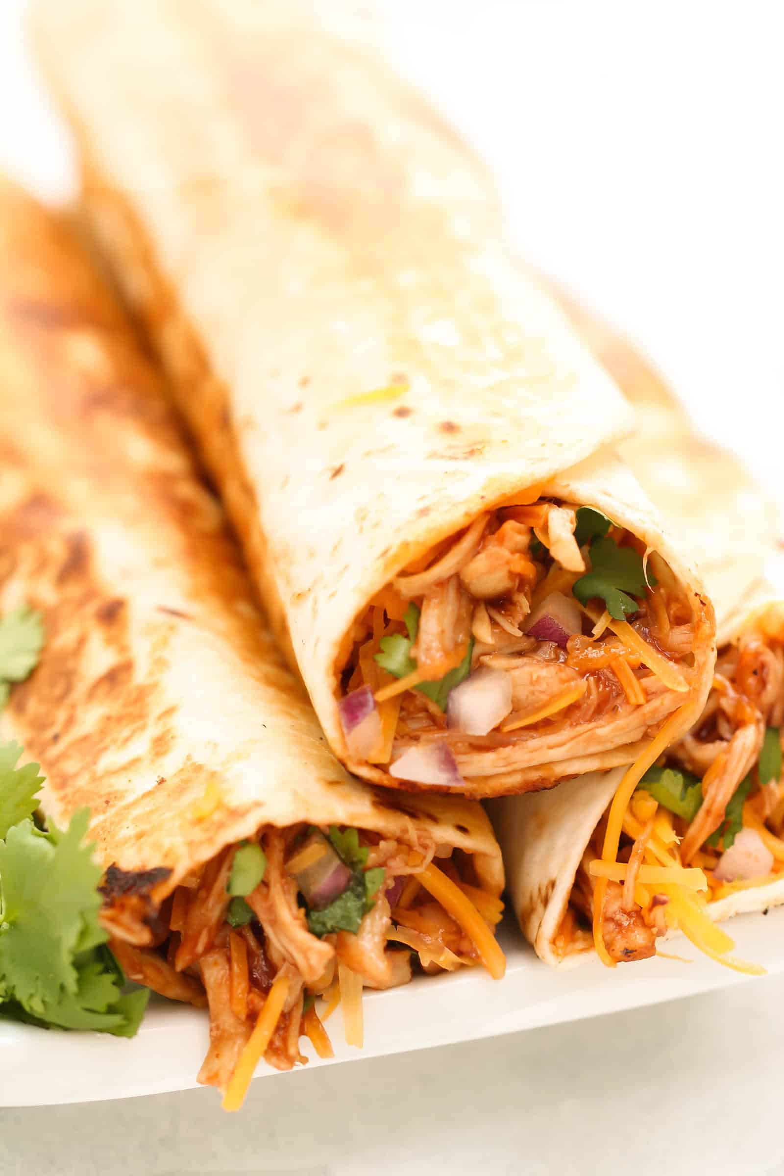 BBQ Chicken Burritos Recipe