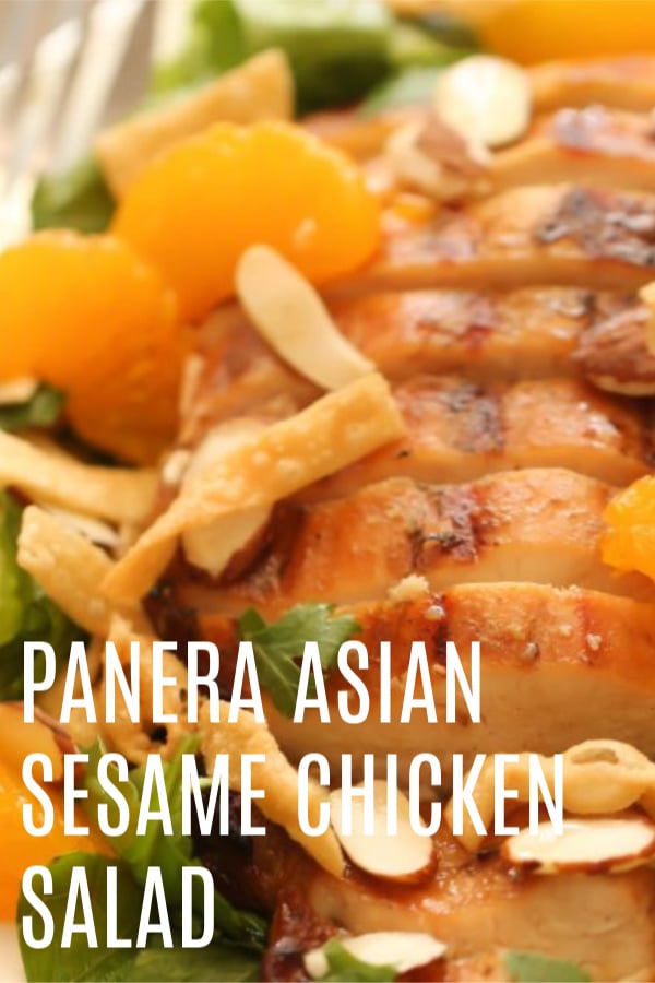 Copycat Panera Asian Sesame Chicken Salad Recipe
