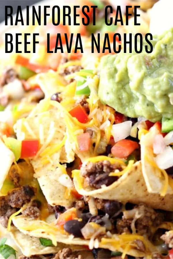 Rainforest Cafe Copycat Beef Lava Nachos Recipe