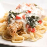 Italian tuscan garlic chicken