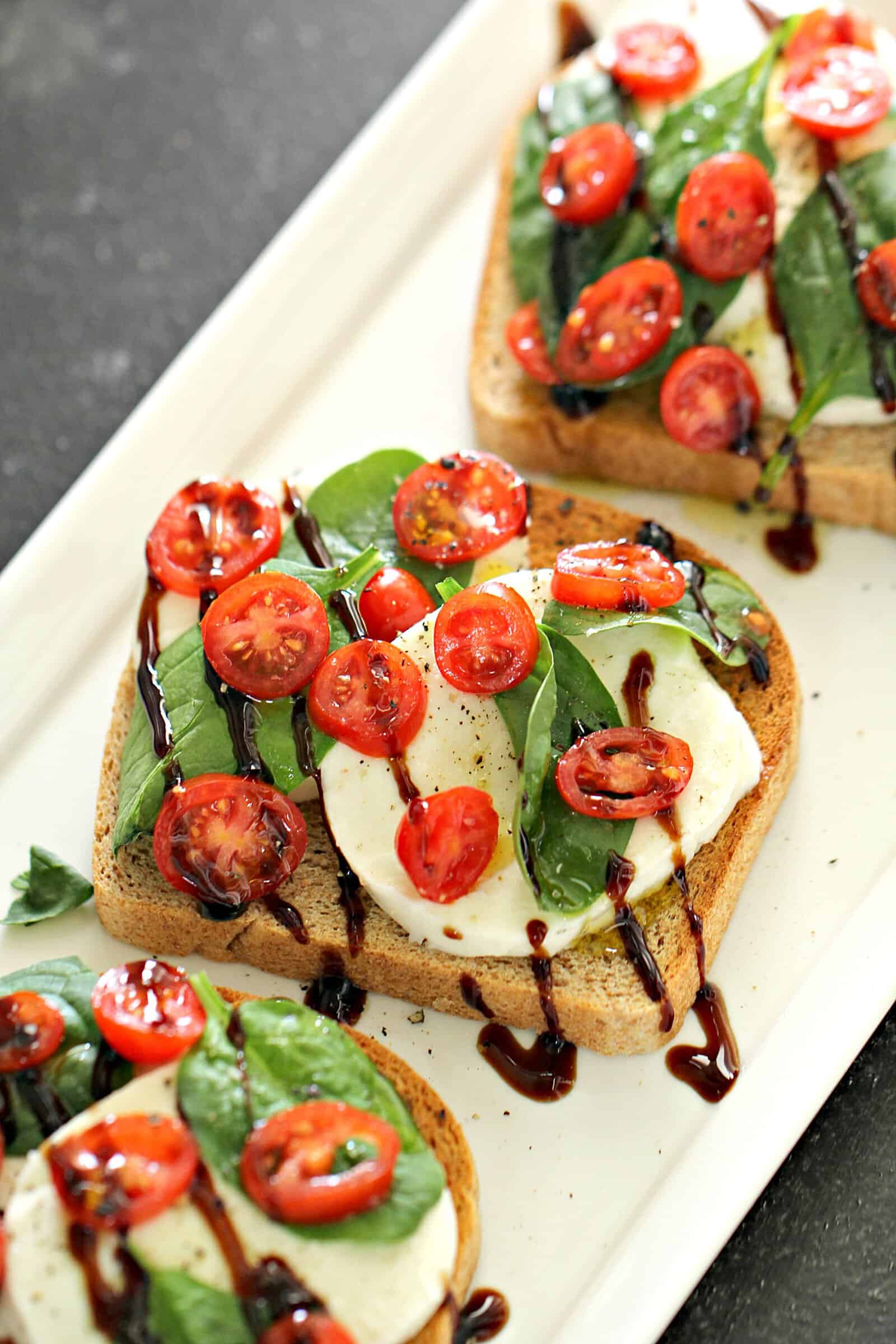 Caprese Toast Recipe