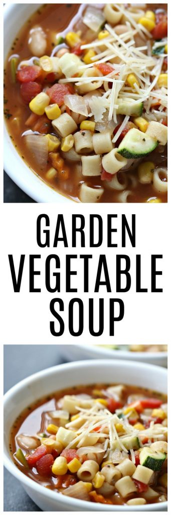 Garden Vegetable Soup Six Sisters Stuff