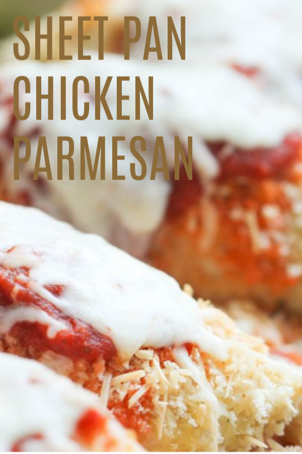 Sheet Pan Chicken Parmesan