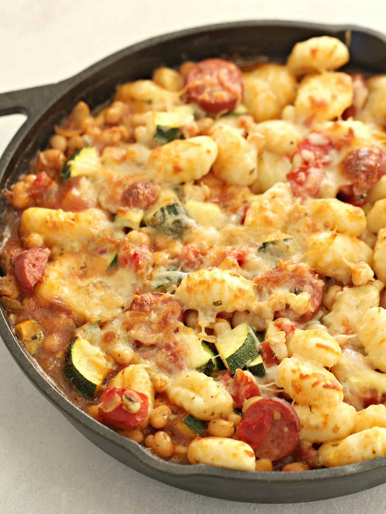 Sausage and Gnocchi Skillet Recipe