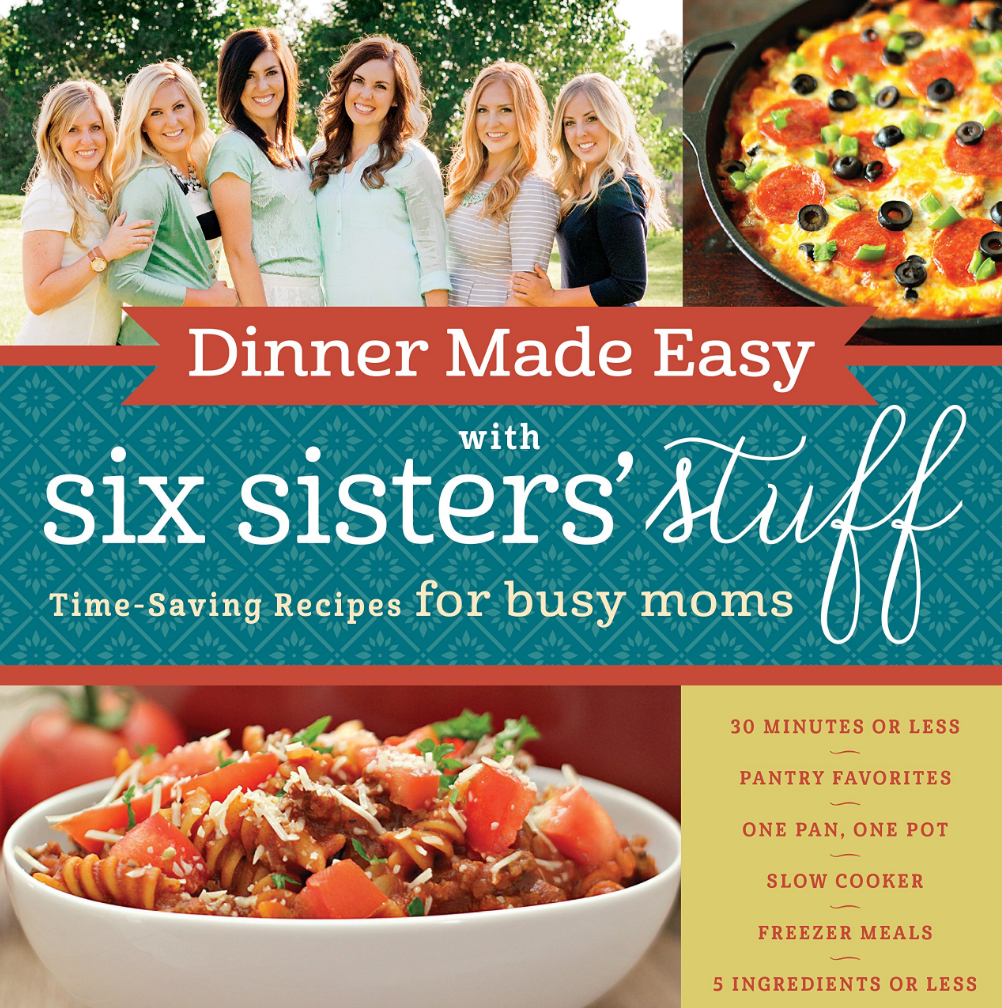Dinner Made Easy Cook Book from Six Sisters' Stuff