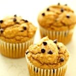 healthier pumpkin muffins
