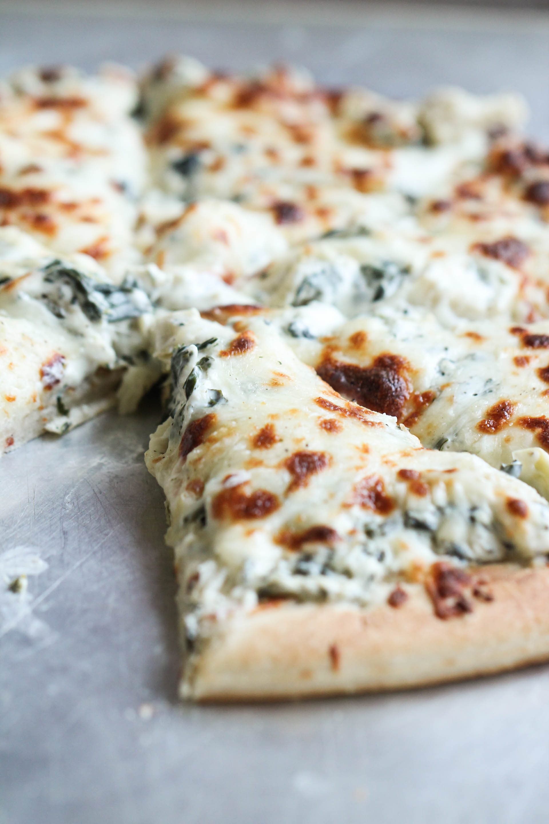 Spinach Artichoke Pizza Recipe