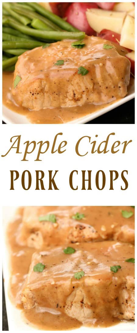 Apple Cider Pork Chops