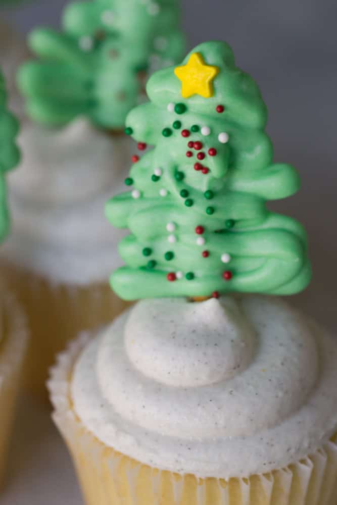 Christmas Tree Cupcake Topper