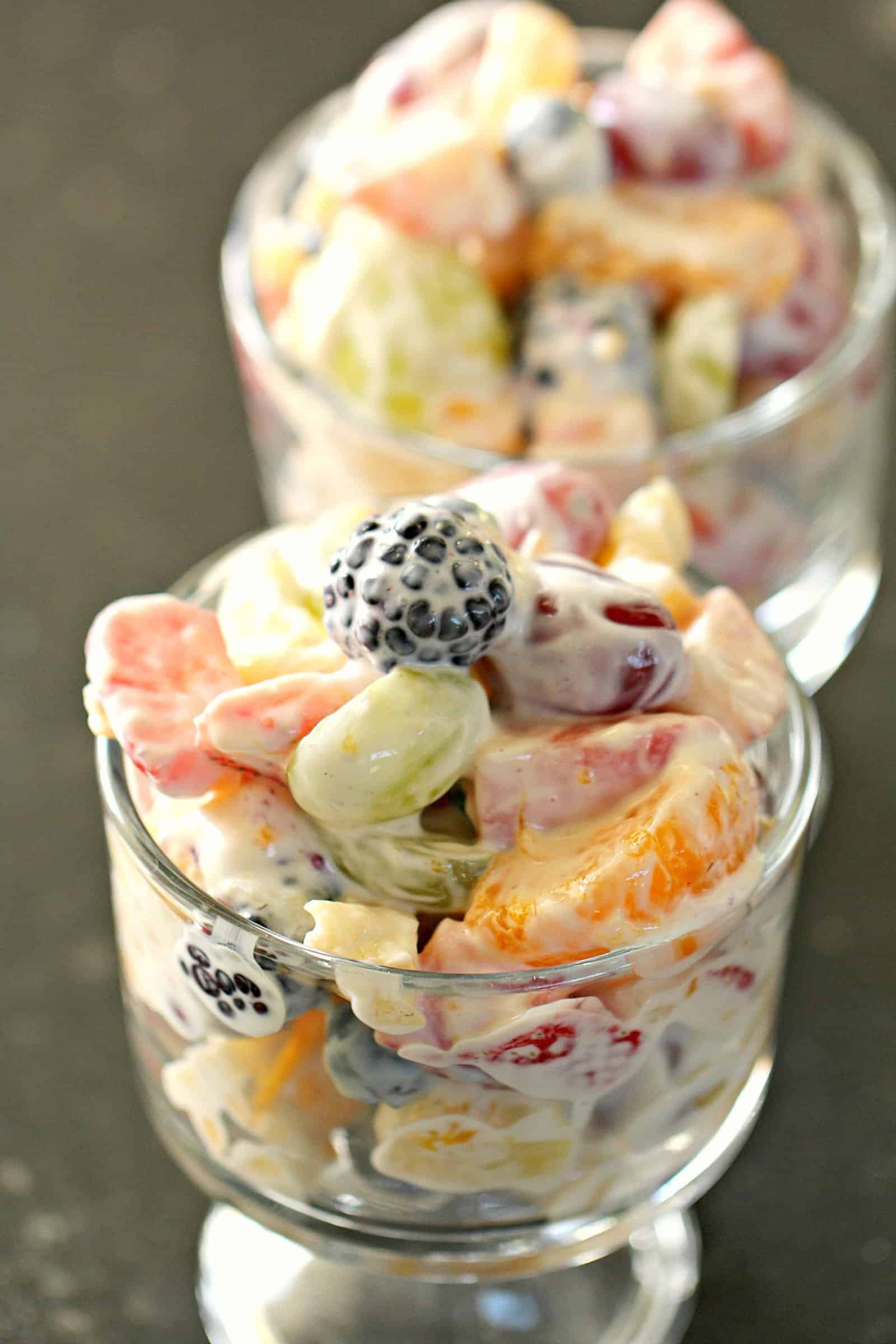 Greek Yogurt Fruit Salad