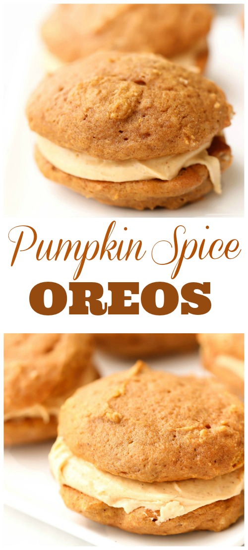 Pumpkin Spice Oreo Cookies
