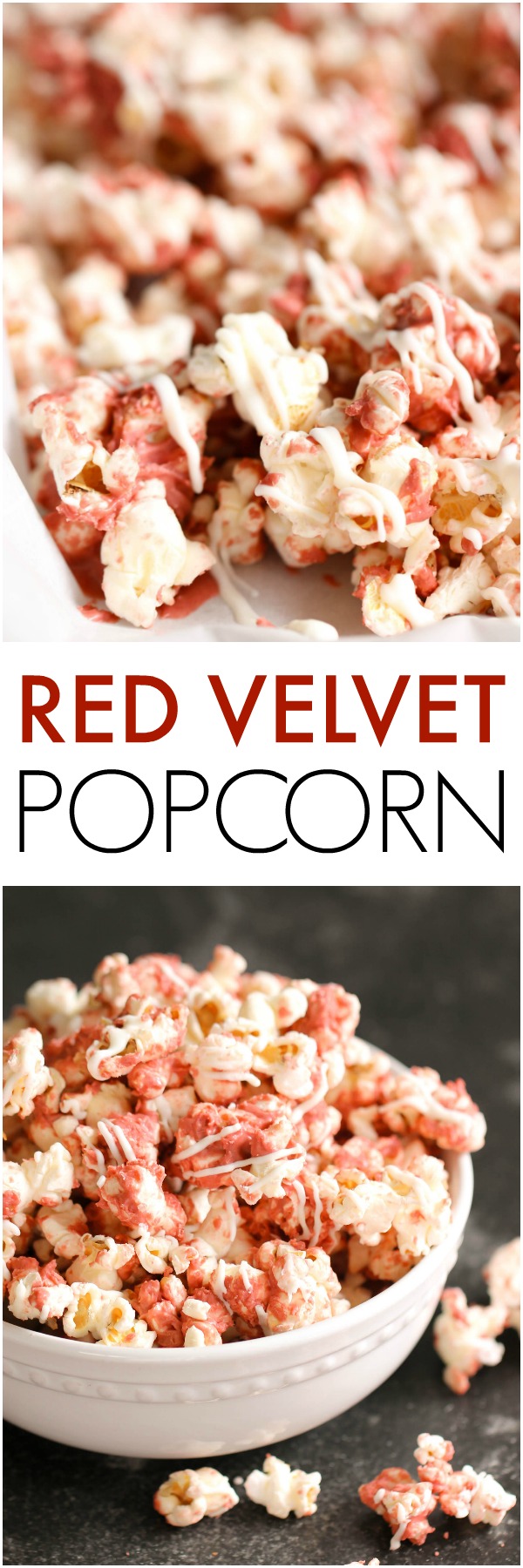 Red Velvet Popcorn long pin