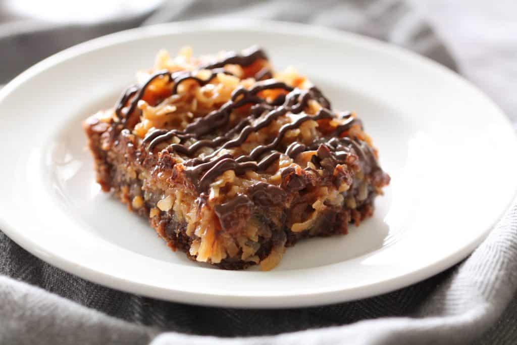 samoa brownies