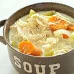 Low Carb Chicken Pot Pie Soup