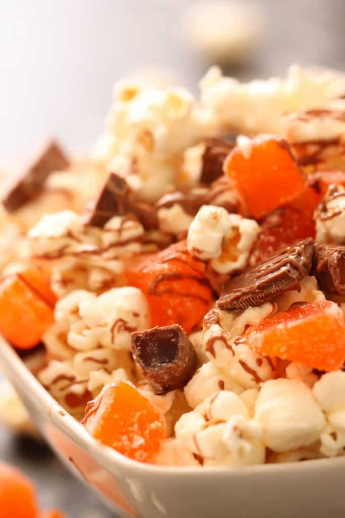chocolate orange popcorn