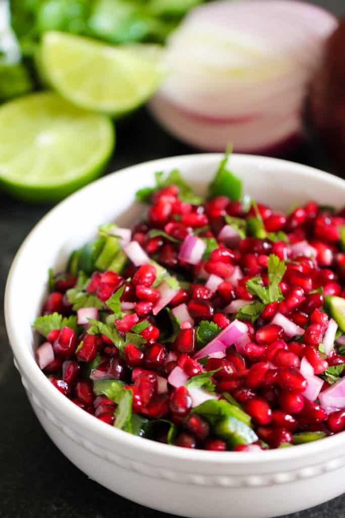 pomegranate salsa