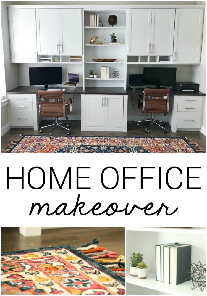 Home Office Makeover Reveal