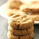 Healthier Soft and Chewy Ginger Cookies