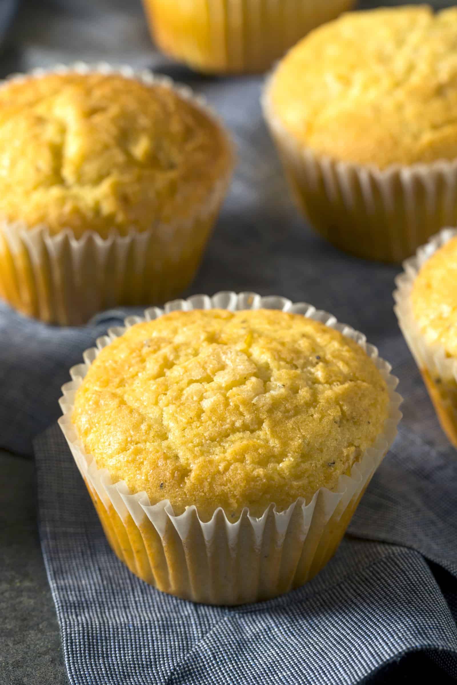 Healthier Honey Cornbread Muffins Recipe