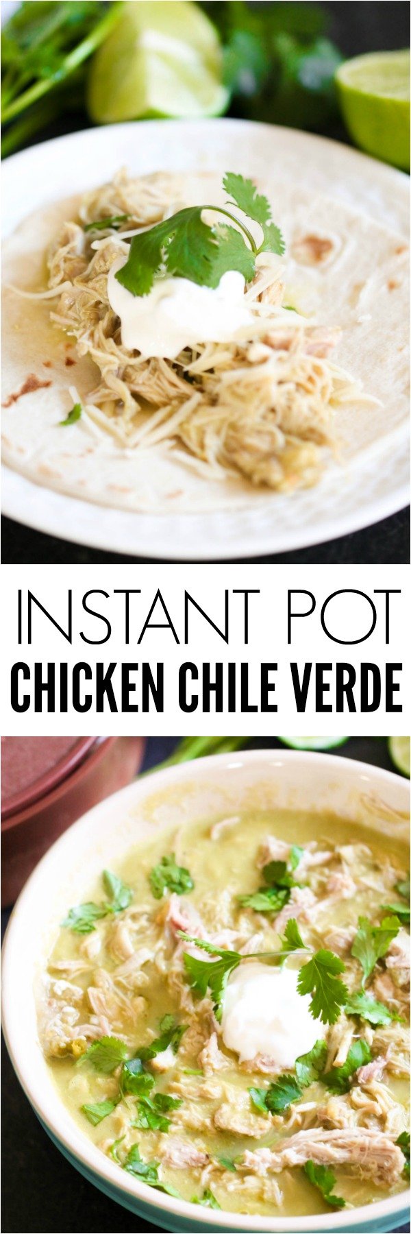 Instant Pot Chicken Chile Verde