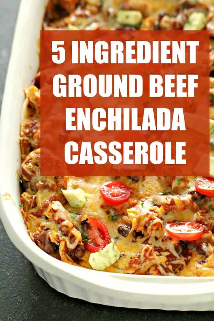 5 Ingredient Ground Beef Casserole