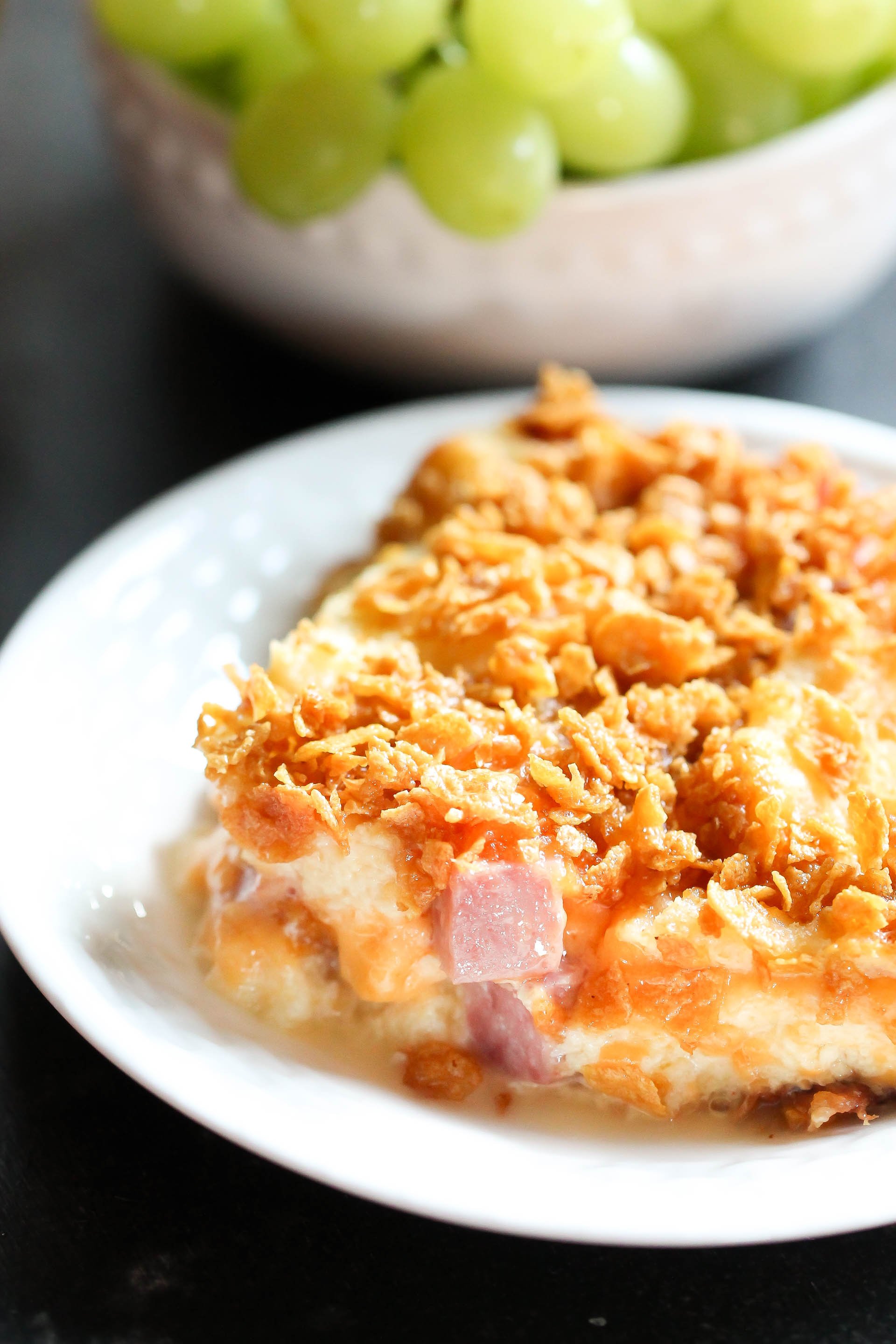 Ham and Cheese Breakfast Casserole Recipe