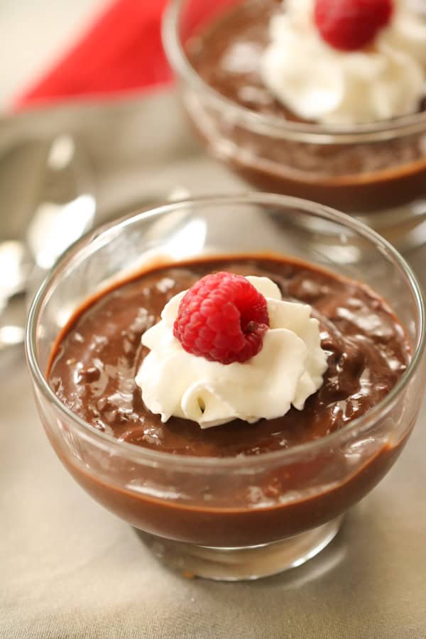 Healthy ABC Chocolate Pudding