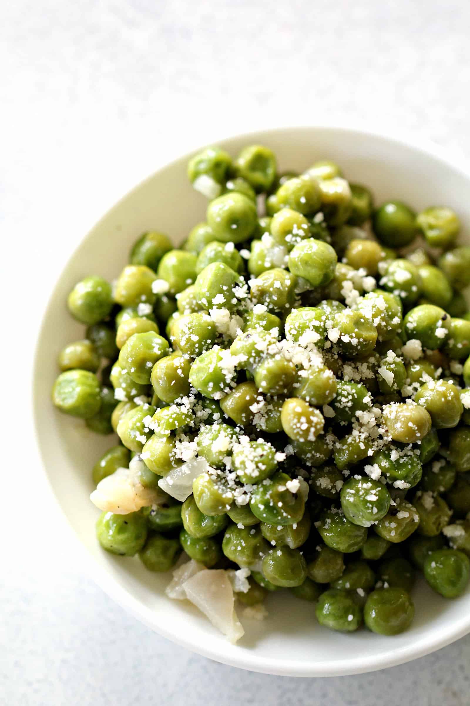 Parmesan Peas