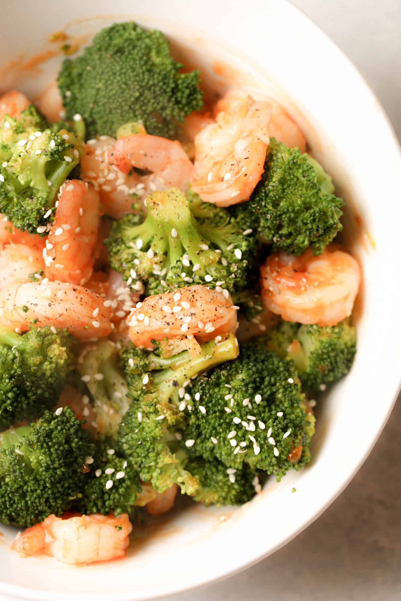 Sweet and Sour Shrimp and Broccoli