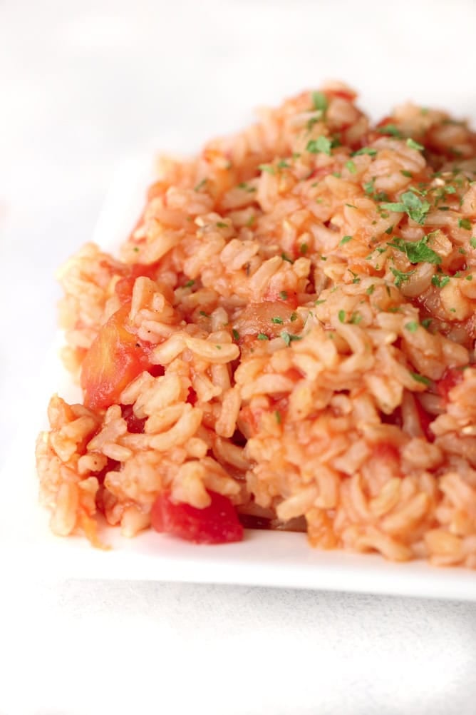 Arroz integral español