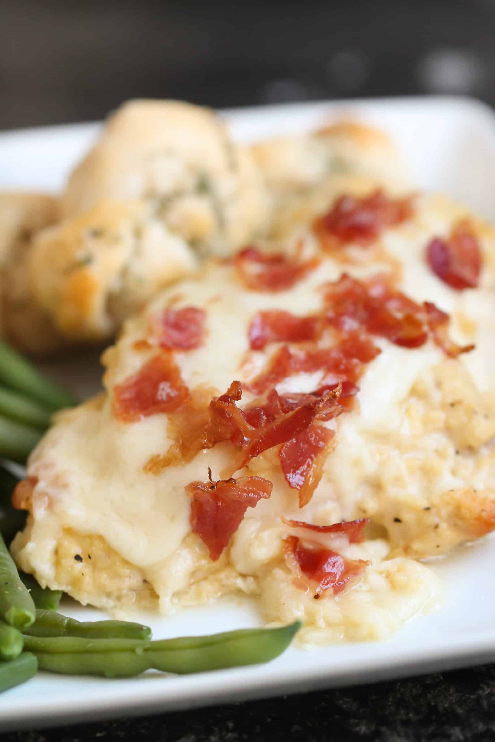 Cheesy Parmesan Bacon Chicken Recipe